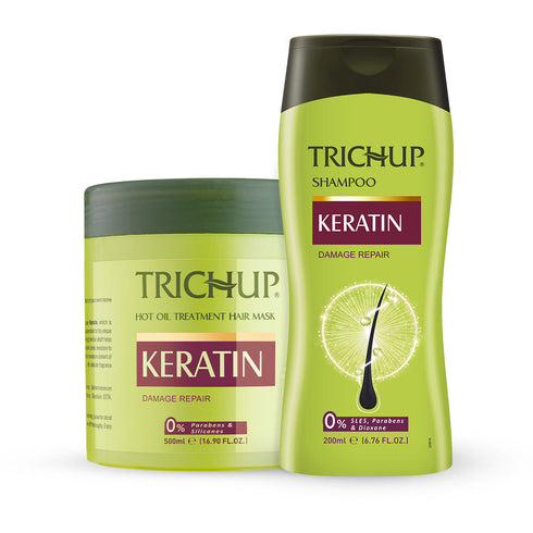Vasuestore Trichup Keratin Hair Shampoo & Mask Combo