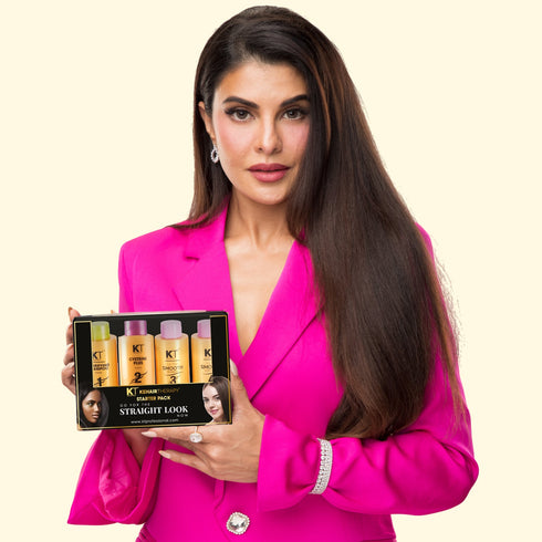 Kt Professional Keratin Cysteine Plus Starter Kit Hair Smoothing & Strengthening Treatment Maximum Protein Repair Sulfate Free Paraben Free