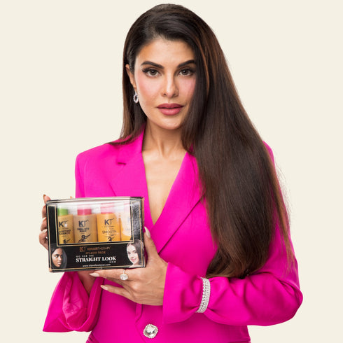 Kt Professional Keratin Fiber BTX MAXX Starter Kit Keratin Treatment Smoothens Repairs & Strengthens Frizzy Damaged Hair