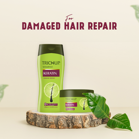 Vasuestore Trichup Keratin Shampoo & Cream Combo