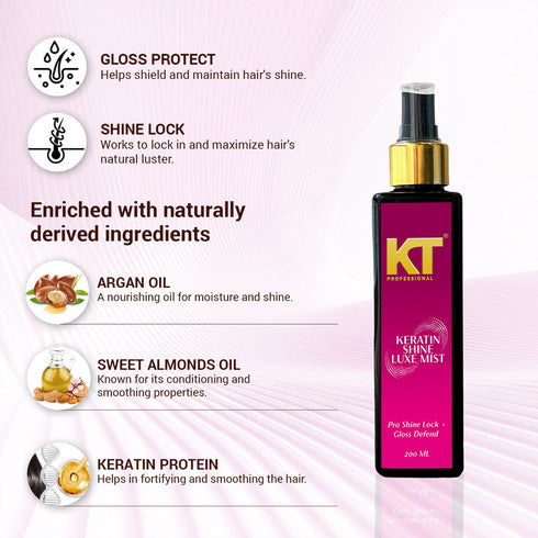 Keratin Shine Luxe Mist | Shine Lock & UV Protection
