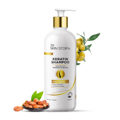 The Skin Story Oil Control Keratin Shampoo