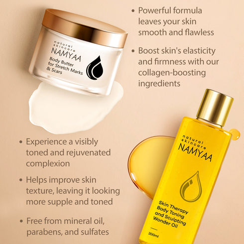 Namyaa Skincare Stretch Mark Kit