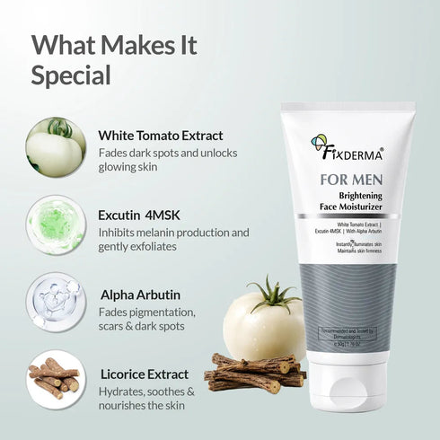 FixDerma FOR MEN Brightening Face Moisturizer