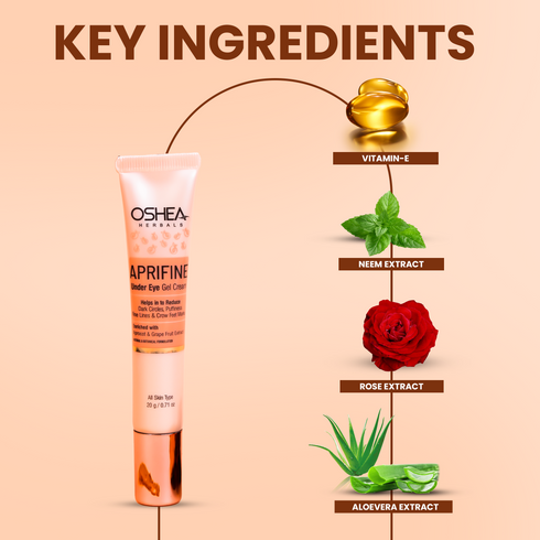 Oshea Herbals Aprifine Apricot Cream For Under Eye Dark Circle