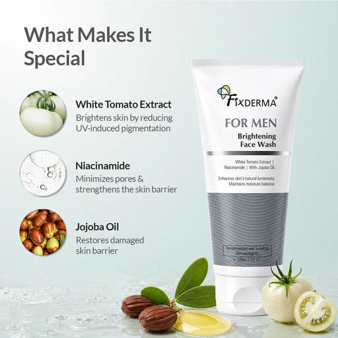 FixDerma FOR MEN Brightening Face Wash