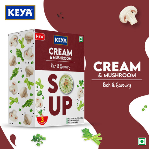 Keyafoods Keya Cream and Mushroom Soup
