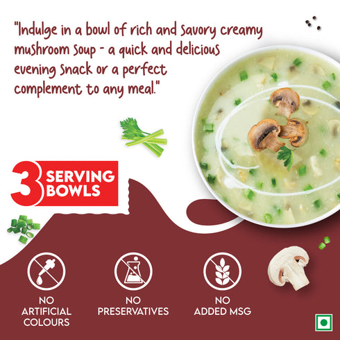 Keyafoods Keya Cream and Mushroom Soup