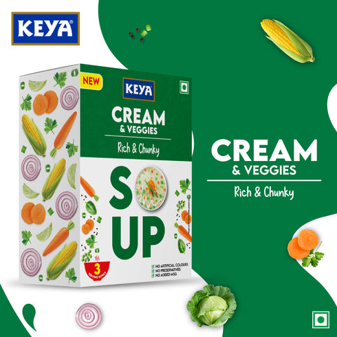 Keyafoods Keya Veg Creamy Soups Combo Pack