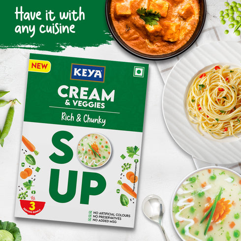 Keyafoods Keya Cream and Veggies Soup