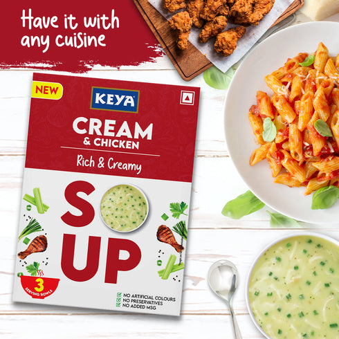 Keyafoods Keya Cream and Chicken Soup