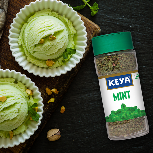 Keya Mint Seasoning for Meats Soups Sauces Vegetables and Beverages Rich in Antioxidants & Supports Digestion No Artificial Flavours or Colours