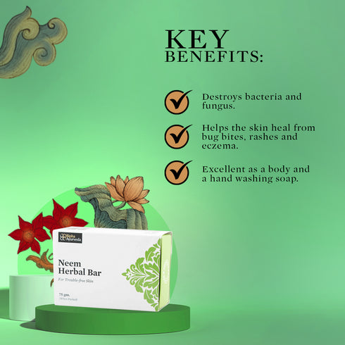 Bipha Ayurveda Neem Herbal Bar