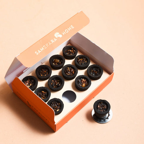 Samskara Home Khushbu 12 Guggul Cups