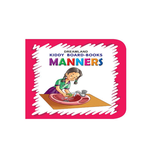 Kiddy Board Book - Manners (English)