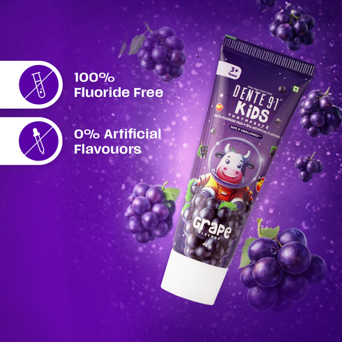 Dente91 Kids Toothpaste Grape Flavour