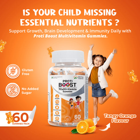 Healing Pharma Proti Boost Multivitamin Gummies