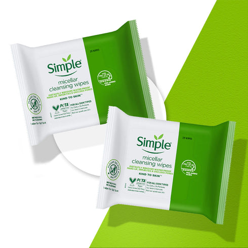 Simple Micellar Wipes Combo