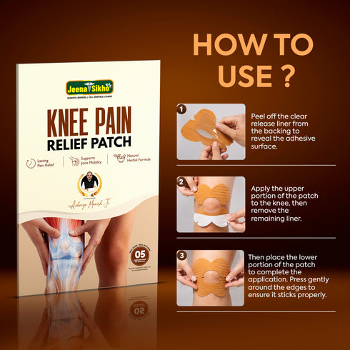 Jeena Sikho Knee Pain Relief Patch