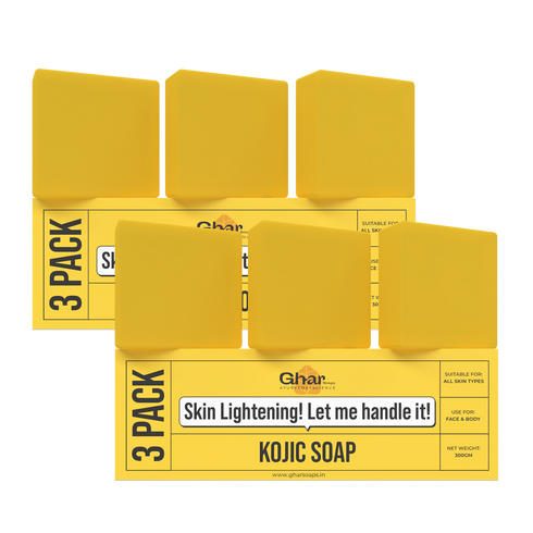 Ghar Soap Kojic Acid 2 % Soap With Niacinamide