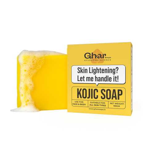Ghar Soap Kojic Acid 2 % Soap With Niacinamide