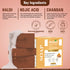 Multani Pharmaceuticals Limited Multani Naturals 1 kojic acid & haldi chandan soap Helps from acn & sun damage Dermatologically Tested Suitable for All Skin Type
