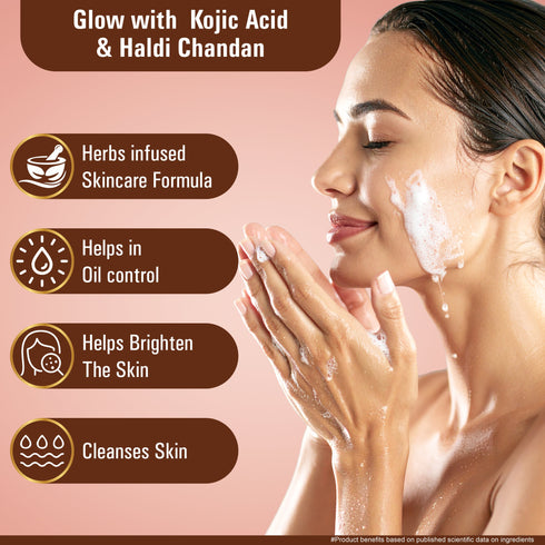Multani Pharmaceuticals Limited Multani Naturals 1 kojic acid & haldi chandan soap Helps from acn & sun damage Dermatologically Tested Suitable for All Skin Type