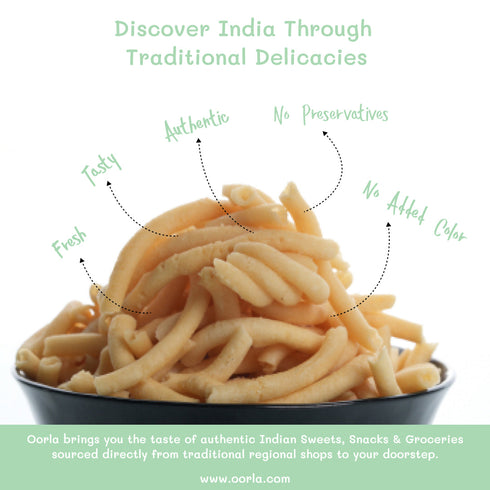 Prakruthi Chettinadu Thenkuzhal Murukku Norukkal