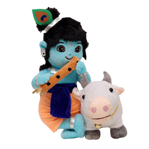 Panda's Box Lord Krishna & Cow