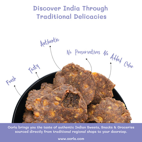 Prakruthi Krishnagiri Ragi Thattai Murukku