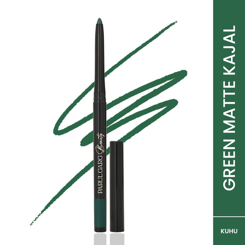 Parul Garg Beauty Kuhu - Green Matte Bold Define Kajal