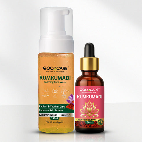 Goodcare Kumkumadi Glow Combo Kumkumadi Oil + Foaming Face Wash