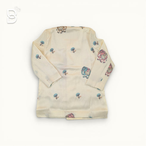 Bachpan kids wear Kurta Pyjamas Cream