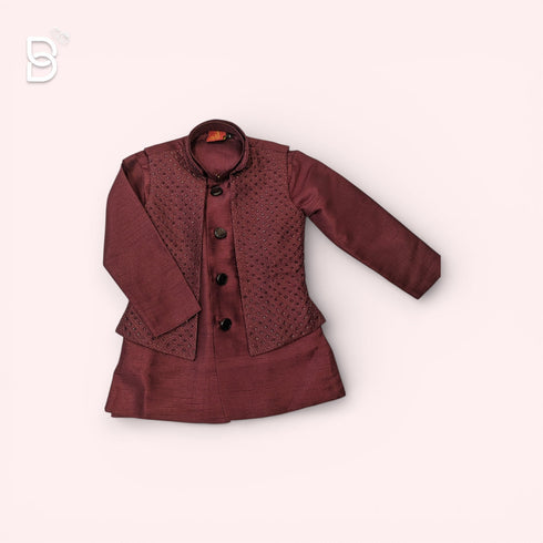 Bachpan kids wear Kurta Pyjamas Maroon