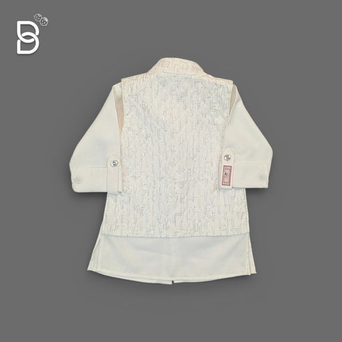 Bachpan kids wear Kurta Pyjamas Off-white
