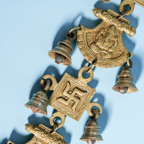 Samskara Home Kushal Brass Wall Hanging