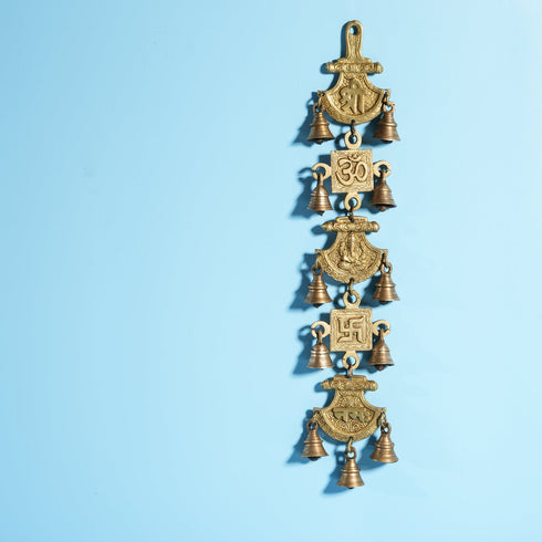 Samskara Home Kushal Brass Wall Hanging
