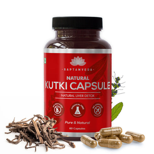 SAPTAMVEDA Premium Kutki (60 Capsules)