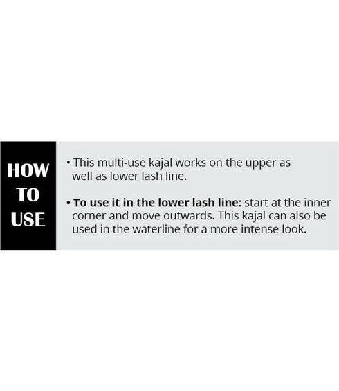 Flicka Breathtaking Eyes Kajal | White