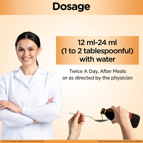 Multani Pharmaceuticals Limited Multani Ayurvedic Laksmanarista Syrup Beneficial In Delayed & Irregular Periods