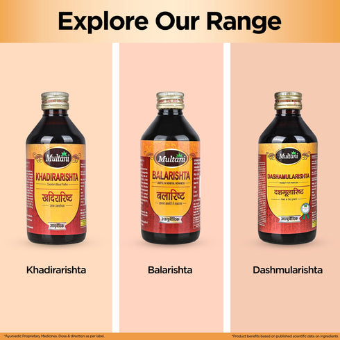 Multani Pharmaceuticals Limited Multani Ayurvedic Laksmanarista Syrup Beneficial In Delayed & Irregular Periods