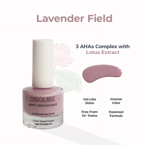 Disguise Happy Healthy Nail Polish Lavender Field 120