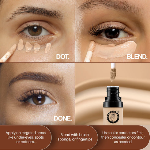 Colors Queen Conceal & Reveal Liquid Concealer | 6 Gram
