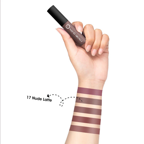 Colors Queen Mellow Matte Lip Cream Lipstick with Vitamin E | 6ml