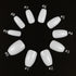 Shills Professional PKT 500pcs Short Ballet Nail Tips Natural