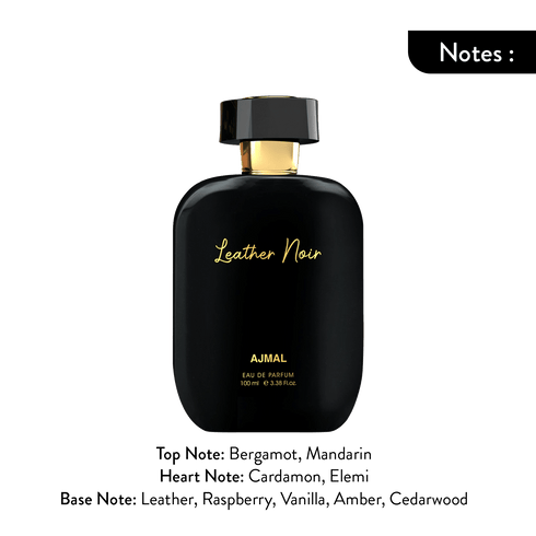 Ajmal Perfumes India LEATHER-NOIR Perfume for Men