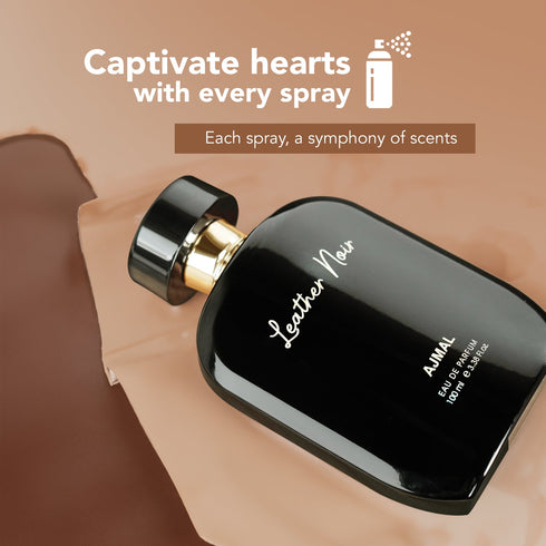 Ajmal Perfumes India LEATHER-NOIR Perfume for Men