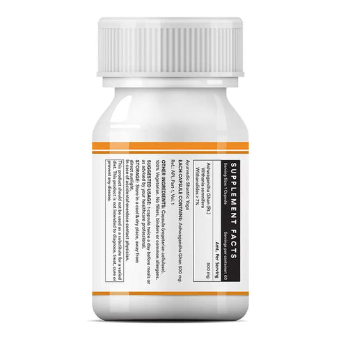 Inlife Ashwagandha Ghan 500mg Capsule