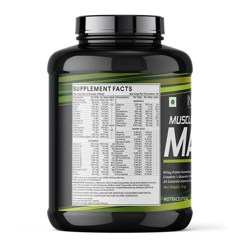 Inlife Muscle Mass Gainer Powder