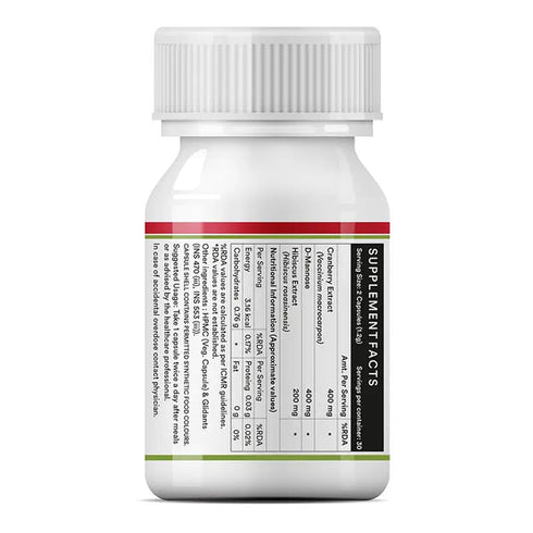 Inlife Cranberry D-Mannose Capsules